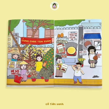 Tranh DIY Cô Tiên Xanh Xóm Xôm Tết 2.026 Tương Tác – Giảm Giá Đến 79.000₫ 8