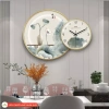 Tranh Đồng Hồ Phong Thủy Tráng Gương Cao Cấp - Trang trí phòng khách, khách sạn, quà tặng - Giá chỉ 450.000₫ 4