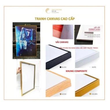 Tranh Ngựa Tết Hiện Đại Bính Ngọ 2.026 Đỏ Rực - Quà Tặng Treo Tường Trang Trí Phòng Khách Cafe Giường - Giá 229k