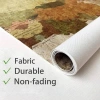Tranh phong cảnh HD núi xanh và nước trong không khung canvas tường phòng khách 6