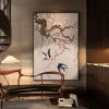 Tranh Tết hoa hồng mai vàng Canvas tráng gương, phòng khách, phòng ngủ, giảm 18% 10