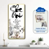 Tranh Tết Laminate Tráng Gương Chữ Thư Pháp 01 - Nhiều Mẫu, Giá Ưu Đãi 193.550₫