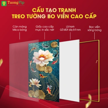 Tranh Tết Laminate Tráng Gương Chữ Thư Pháp 01 - Nhiều Mẫu, Giá Ưu Đãi 193.550₫ 5
