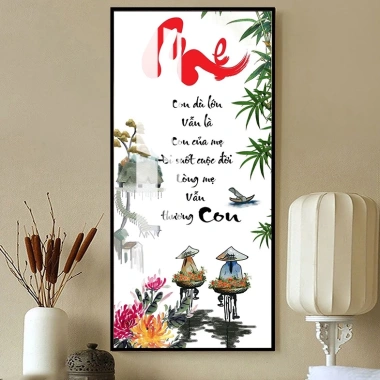 Tranh Tết Laminate Tráng Gương Chữ Thư Pháp 01 - Nhiều Mẫu, Giá Ưu Đãi 193.550₫ 9