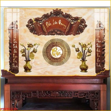 Tranh Tráng Gương Cao Cấp - Tài Lộc, May Mắn, Vượng Khí, Phòng Thờ 472.500₫