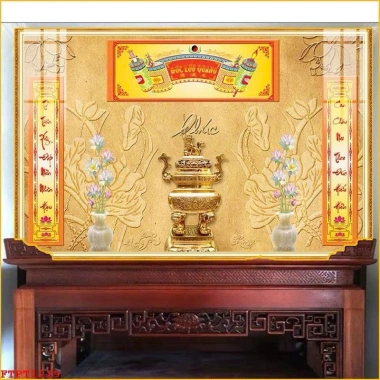 Tranh Tráng Gương Cao Cấp - Tài Lộc, May Mắn, Vượng Khí, Phòng Thờ 472.500₫
