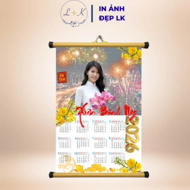 Tranh treo tường & Lịch Tết 2.026 30x40 40x60 20x30 – Quà tặng cá nhân sinh nhật, điện thoại 37.950 VND 2