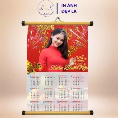 Tranh treo tường & Lịch Tết 2.026 30x40 40x60 20x30 – Quà tặng cá nhân sinh nhật, điện thoại 37.950 VND 4