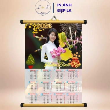 Tranh treo tường & Lịch Tết 2.026 30x40 40x60 20x30 – Quà tặng cá nhân sinh nhật, điện thoại 37.950 VND 8