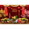 Tranh vải decor Tết 2.026 Phông vải xưa, trang trí Tết nguyên đán, giảm còn 275.000₫ 2