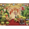 Tranh vải decor Tết 2.026 Phông vải xưa, trang trí Tết nguyên đán, giảm còn 275.000₫ 4