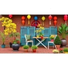 Tranh vải Tết 2.025 Ất Tỵ - Decor tết âm lịch 200x150, in đa mẫu, giá 300.000đ 4
