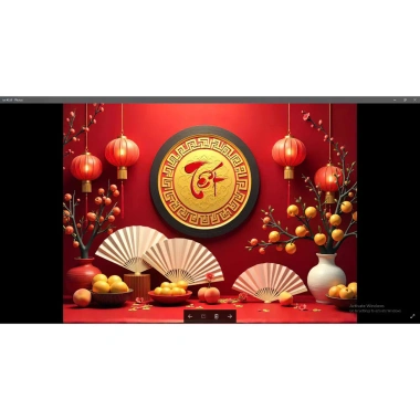Tranh vải Tết 2.025 Ất Tỵ - Decor tết âm lịch 200x150, in đa mẫu, giá 300.000đ
