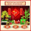 Tranh vải Tết Bính Ngọ 2.026 - Trang trí Tết Nguyên Đán, Nghệ thuật truyền thống, 85k VND 8