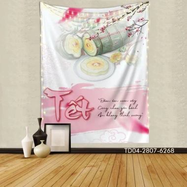 Tranh vải Tết Tín Phát - Backdrop sự kiện chúc mừng năm mới 2.026, giá 73.100₫ 9