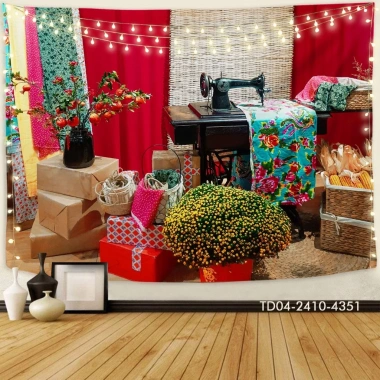 Tranh vải Tín Phát BACKDROP Tết Việt 3m x 1.8m - Trang trí Năm mới, Tết Nguyên Đán, giá ưu đãi 85.000₫ 7