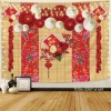 Tranh vải Tín Phát Tết 2.026 – Phông nền in mành tre trúc, giá chỉ 85.000 VND (giảm từ 110.500 VND) 5