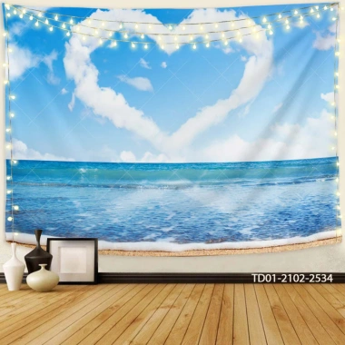 Tranh vải treo tường decor phòng khách, ngủ, backdrop – kèm móc treo, giảm còn 85.000₫ 3