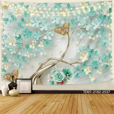 Tranh vải treo tường decor phòng khách, ngủ, backdrop – kèm móc treo, giảm còn 85.000₫ 6