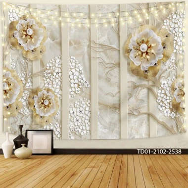 Tranh vải treo tường decor phòng khách, ngủ, backdrop – kèm móc treo, giảm còn 85.000₫ 7