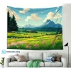 Tranh vải treo tường Tín Phát Decor - In 3D núi phong cảnh, phù hợp phòng ngủ, phòng khách - Giá chỉ 85.000 VND 4