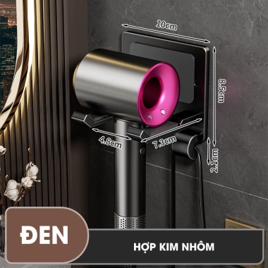Treo máy sấy tóc chống trộm LADOHOME LD-7.706 nhôm hợp kim không rỉ giá 69.000₫