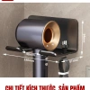 Treo Máy Sấy Tóc HIKARI EC-07 Hàng Không Dán Tường Không Khoan, Chắc 64.000₫ 8