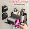 Treo Máy Sấy Tóc JoyHaven Dán Tường Nhôm Hàng Không - Không Cần Khoan, 60.815₫ 3
