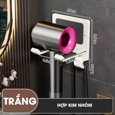 Treo máy sấy tóc LD-7.706 chống trộm dán tường nhôm hợp kim không rỉ - Giá 69.000₫ 9