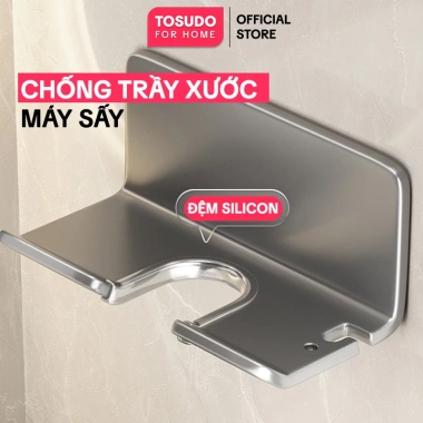 Treo Máy Sấy Tóc TOSUDO Nhôm Hàng Không - Không Khoan, Tặng Keo Dán, Chỉ 92.000₫ 3 Treo Máy Sấy Tóc TOSUDO Nhôm Hàng Không - Không Khoan, Tặng Keo Dán, Chỉ 92.000₫ 3