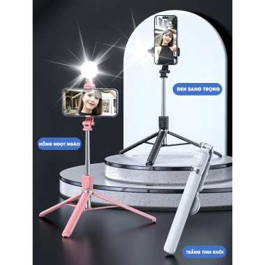 Tripod điện thoại TSS PLUS 1.75m - Gậy chụp 3 chân selfie, quay video, livestream 149.900₫ 5