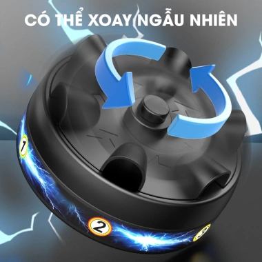 Trò chơi nhóm giật điện ngẫu nhiên bàn xoay 2 loại chạy cơ hoặc pin - 79.900đ 6