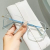 Tròng kính cận thị 0.5-6.0 độ gọng vuông, chống bức xạ & ánh sáng xanh, nam nữ 6
