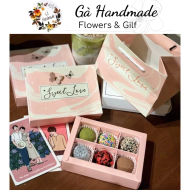 Truffle Socola Tươi Handmade – Quà Valentine Ngọt Ngào, Nguyên Liệu Sạch – 55.000 VND