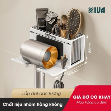 Trùm Máy Sấy Tóc Nhôm Hàng Không, Dán Tường, Bảo Hành 10 Năm - Giá 75.000 6 Trùm Máy Sấy Tóc Nhôm Hàng Không, Dán Tường, Bảo Hành 10 Năm - Giá 75.000 6