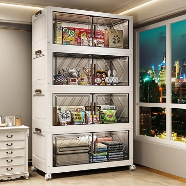Tủ đựng quần áo gấp gọn nhựa 40-70cm - Xếp nhanh không cần lắp đặt, ưu đãi 309.999₫ Tủ đựng quần áo gấp gọn nhựa 40-70cm - Xếp nhanh không cần lắp đặt, ưu đãi 309.999₫