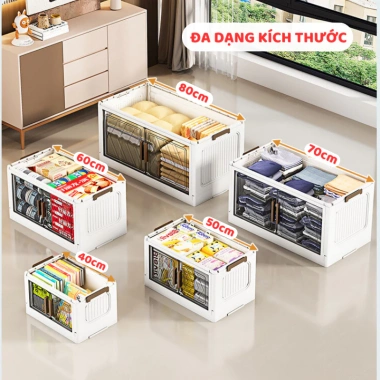 Tủ đựng quần áo gấp gọn nhựa 40-70cm - Xếp nhanh không cần lắp đặt, ưu đãi 309.999₫ 7