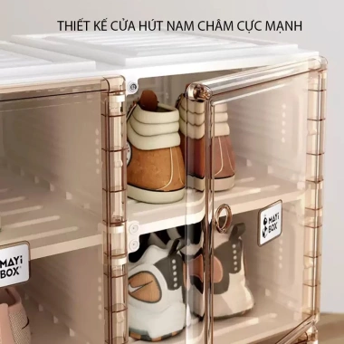 Tủ Giày Dép Gấp Gọn Trong Suốt Antbox - Nhựa ABS Cao Cấp, Bảo Hành 2 Năm, Giá Ưu Đãi 1,050,000 VND