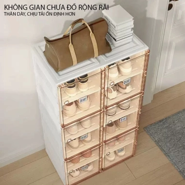 Tủ Giày Dép Gấp Gọn Trong Suốt Antbox - Nhựa ABS Cao Cấp, Bảo Hành 2 Năm, Giá Ưu Đãi 1,050,000 VND 9 Tủ Giày Dép Gấp Gọn Trong Suốt Antbox - Nhựa ABS Cao Cấp, Bảo Hành 2 Năm, Giá Ưu Đãi 1,050,000 VND 9