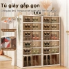 Tủ Giày Gấp Gọn Đa Tầng – Kệ Giày Dép Tiện Lợi, Hộp Giày Đa Năng Cho Gia Đình, Giá 309.000₫
