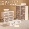 Tủ Giày Gấp Gọn Đa Tầng – Kệ Giày Dép Tiện Lợi, Hộp Giày Đa Năng Cho Gia Đình, Giá 309.000₫ 2