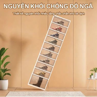 Tủ Giày Gấp Gọn Đa Tầng – Kệ Giày Dép Tiện Lợi, Hộp Giày Đa Năng Cho Gia Đình, Giá 309.000₫ 3