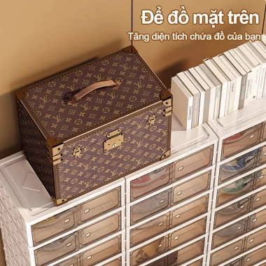 Tủ Giày Gấp Gọn Đa Tầng – Kệ Giày Dép Tiện Lợi, Hộp Giày Đa Năng Cho Gia Đình, Giá 309.000₫ 8