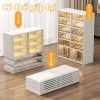 Tủ giày gấp gọn nhựa PP cao cấp, bánh xe di động, hộp đa năng, kệ để giày dép - giá chỉ 329.000 VND 4