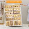 Tủ giày gấp gọn nhựa PP cao cấp, bánh xe di động, hộp đa năng, kệ để giày dép - giá chỉ 329.000 VND 7