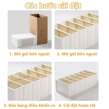 Tủ giày gấp gọn nhựa PP cao cấp, bánh xe di động, hộp đa năng, kệ để giày dép - giá chỉ 329.000 VND