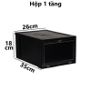 Tủ hộp đựng giày dép nhựa VIỆT NHẬT 1-5 tầng, nắp trong gấp gọn thông minh - Giá chỉ 113.900 VND 4