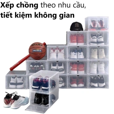 Tủ hộp đựng giày dép nhựa VIỆT NHẬT 1-5 tầng, nắp trong gấp gọn thông minh - Giá chỉ 113.900 VND 8 Tủ hộp đựng giày dép nhựa VIỆT NHẬT 1-5 tầng, nắp trong gấp gọn thông minh - Giá chỉ 113.900 VND 8