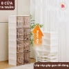 Tủ nhựa Shoes Box cao cấp, PP trong suốt 8-20 ngăn, gấp gọn, giảm giá 565k 7
