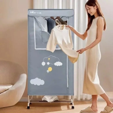 Tủ sấy Bear 2 tầng HGJ-D12D5 1.200W 485L, bánh xe di chuyển, chỉ 1.150.000 VND